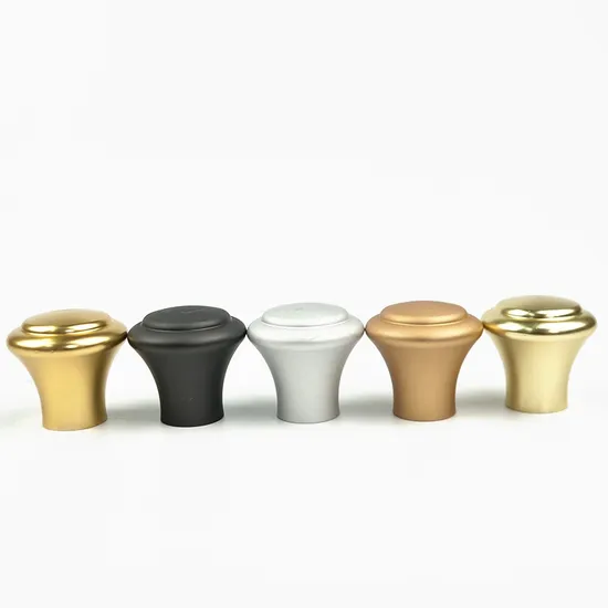 Perilla giratoria para armario de cocina, aleación de aluminio, tornillo, manija de sujeción