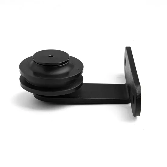 Herrajes para puertas corredizas de acero de alta resistencia en forma de T para armarios y guardarropas: capacidad de 100 kg para muebles modernos