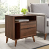 Venta al por mayor Patas de muebles de madera modernos de mediados de siglo - Madera maciza estilo moño