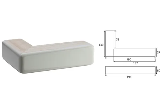 Patas de mesa y silla de metal de ratán nórdico - 4 patas de madera maciza para muebles de oficina e interior