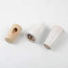 Patas de repuesto de madera maciza marrón en forma de botella, para sofá, cama y silla