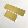 Muebles de armario, cocina, gabinete de aluminio, mango cepillado de latón dorado