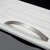 Manija de hardware de fundición a presión de aluminio, manija de gabinete de cocina cepillada con níquel de aleación de aluminio