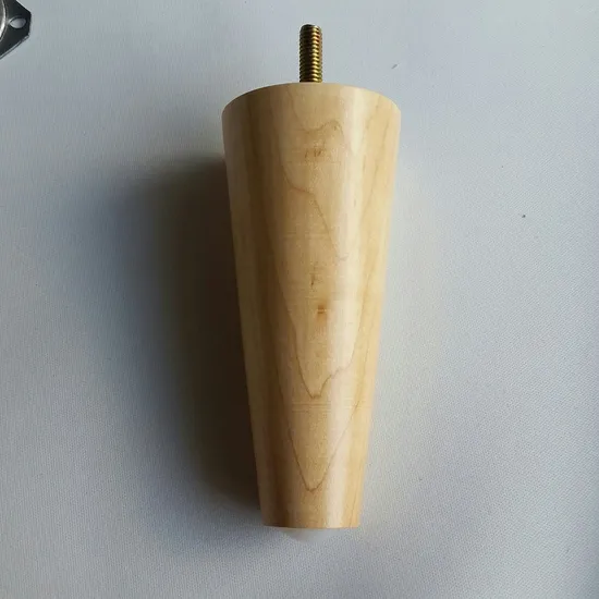 Patas de repuesto de madera maciza teñida de 16 pulgadas para sillas de bar