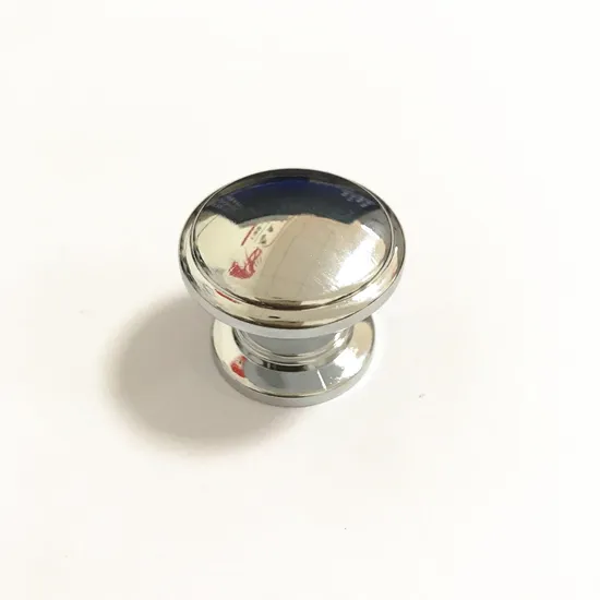 Herrajes para muebles Tirador redondo negro de 30 mm de diámetro