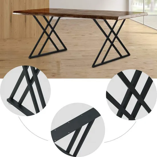 Pata de mesa de comedor de café para muebles de exterior de acero inoxidable de Canadá