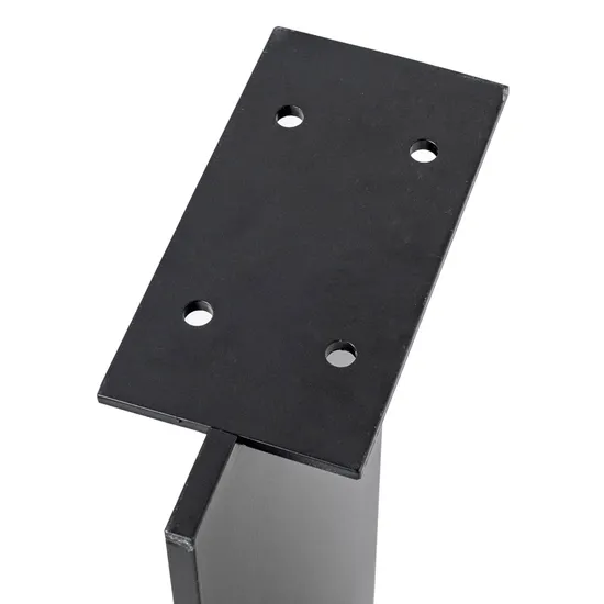 Herrajes para muebles de metal, patas de mesa de comedor de acero y hierro