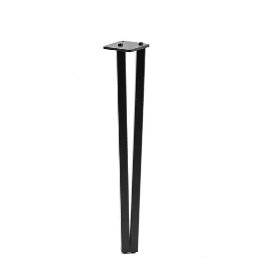 Venta al por mayor patas de mesa de centro de comedor modernas de metal de mediados de siglo