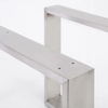 Patas de mesa de metal en forma de U cónicas al mejor precio de nueva llegada