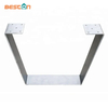 Patas de mesa de metal en forma de U cónicas al mejor precio de nueva llegada