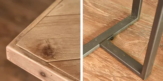 Patas de mesa de acero para muebles estilo Canadá al por mayor