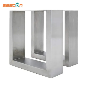 Fabricante de acero inoxidable Pata de mesa para muebles modernos