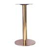 Muebles Restaurante Café Comedor Chrome Tulip Base de mesa de metal de acero inoxidable moderna