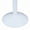 Base de mesa de centro de comedor de hierro blanco adornado vendedora caliente