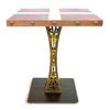 Pata de mesa de metal personalizada decorativa con base de torre de fábrica