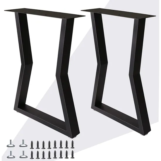 Escritorio Banco de oficina Comedor Café Muebles de comedor Patas de mesa de metal