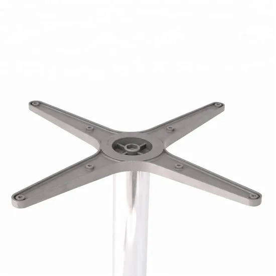 Piezas de muebles de uso comercial Patas de mesa de metal para mesa de granito