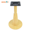 Patas de mesa de restaurante, muebles industriales redondos de color madera, 28 pulgadas, para ventas