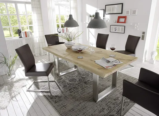 Escritorio de restaurante moderno, banco de oficina, comedor, café, muebles de comedor, patas de mesa de metal