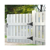 Kit de herrajes para puertas y cercas de acero galvanizado de alta resistencia para puertas exteriores