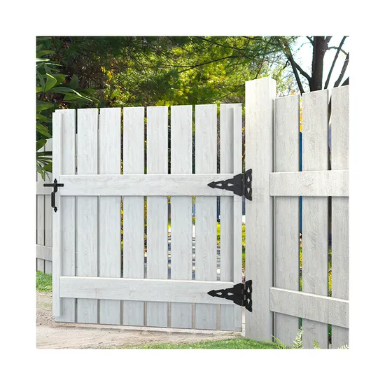 Kit de herrajes para puertas y cercas de acero galvanizado de alta resistencia para puertas exteriores