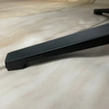 Patas de mesa de aleación de aluminio para exteriores, base negra para mesa de comedor para restaurante