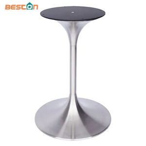 Base de mesa de tulipán/base de mesa de metal resistente a arañazos de acero inoxidable 316#