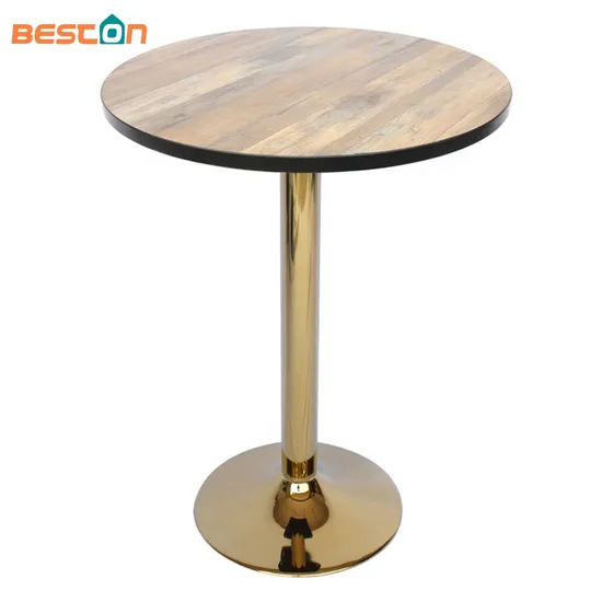 Base de mesa de comedor de hierro, soporte de mesa de centro de oro forjado
