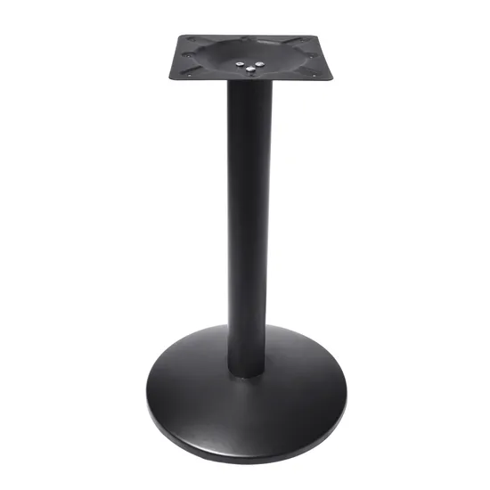 Fabricante de muebles de restaurante Base de mesa de metal Patas de mesa Base redonda