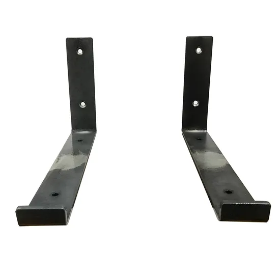 Estante de soporte de soporte de esquina, soporte práctico de arte en ángulo en forma de L de hierro