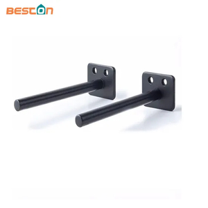 12 pulgadas I forman soportes de montaje flotantes del estante del tubo con diseño invisible