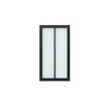 Estilo de fábrica de puertas y ventanas de vidrio, marco metálico de ventana corrediza