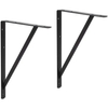 Soporte de estante Soporte de estante flotante de acero Soporte de soporte de estante resistente