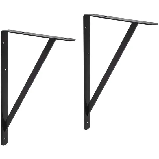 Soporte de estante Soporte de estante flotante de acero Soporte de soporte de estante resistente