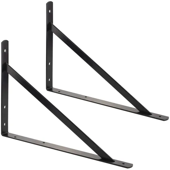 Soporte de estante Soporte de estante flotante de acero Soporte de soporte de estante resistente