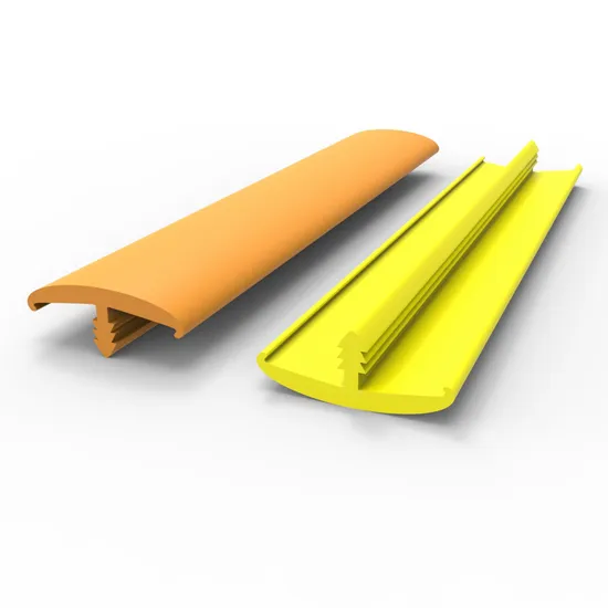 Borde flexible del ajuste del borde T del moldeado de las bandas de la forma del perfil del PVC