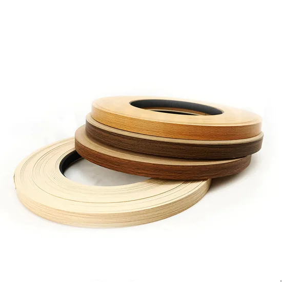 Muebles de cocina, madera contrachapada decorativa, bandas de borde de PVC de plástico, cinta, ribete para muebles