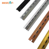Percha de tubo galvanizada de acero vertical tipo columna AA de aluminio vertical de pared tipo H