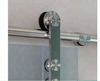 Kit moderno europeo de herrajes para puertas corredizas de granero de acero inoxidable para puertas de vidrio: diseño elegante para proyectos comerciales y residenciales