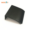 Manija de aluminio del gabinete del perfil del borde de la puerta de la cocina del acabado del color cepillado negro mate