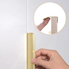 Tirador ocultado del borde del dedo de las manijas del cajón del hardware de los muebles de aluminio para el gabinete de cocina