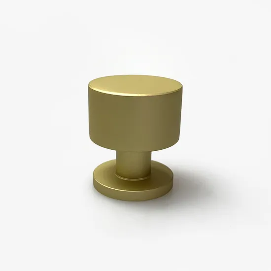 Manija del armario del gabinete de cocina de la barra T del oro mate de la aleación de aluminio
