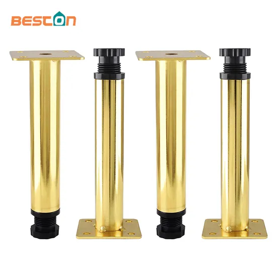 Patas decorativas de acero de lujo modernas para muebles, armarios, consolas, sofás y bancos