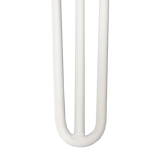 Soportes para patas de horquilla de acero plegables de alta resistencia, compactos para escritorios y mesas con almohadillas antideslizantes