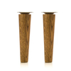 Patas de sofá de madera redondas y cónicas, modernas y elegantes, soporte sólido para sofás, sillas y armarios, fáciles de instalar