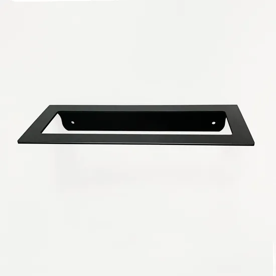 Soporte para vino Soporte para botellas de vino de pared de aluminio Estante para copas de vino