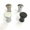 Accesorios de hardware para muebles de diseño moderno, manijas y perillas de dormitorio de zinc