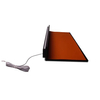 Estante de exhibición de aluminio que enciende los estantes del montaje en la pared del LED con la luz linear del LED