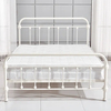 Cama con cabecera y pie de cama Estructura de cama de hierro forjado