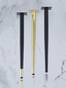 Silla cónica Hierro dorado Muebles de acero Latón Patas de mesa de comedor de metal de metal